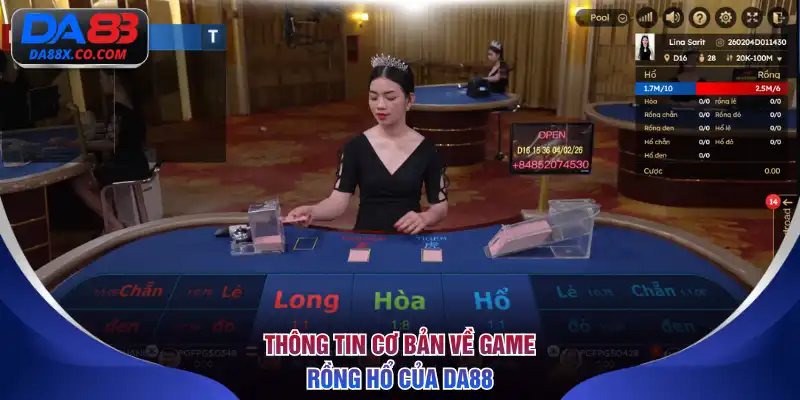 Thông tin cơ bản về game Rồng Hổ của DA88